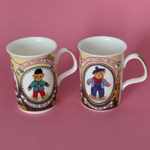 2 Collectable Bears Cups/Mugs